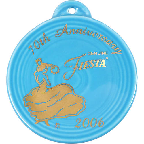Fiesta Peacock (Intro 2005) 70th Anniversary Ornament