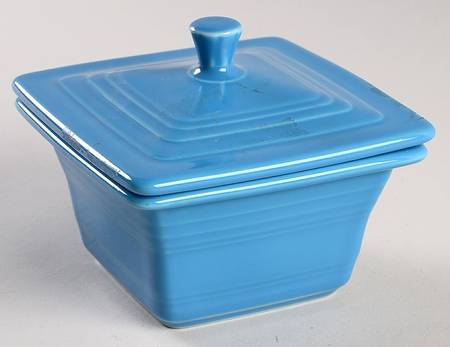 Fiesta Peacock (Intro 2005) Square Box & Lid