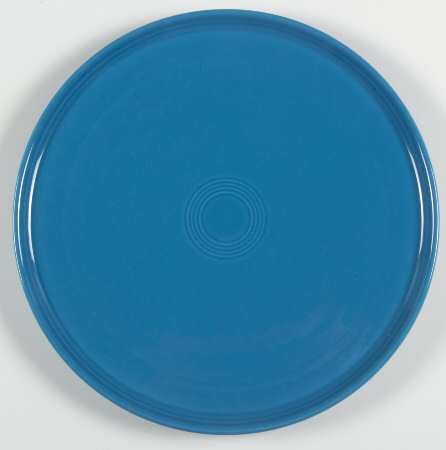 Fiesta Peacock (Intro 2005) 12" Pizza Tray by Homer Laughlin 