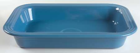 Fiesta Peacock (Intro 2005) 14" Rectangular Baker by Homer Laughlin 