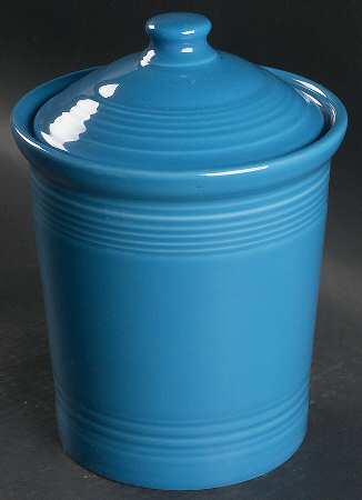 Fiesta Peacock (Intro 2005) Medium Canister & Lid