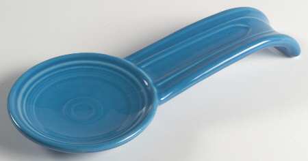 Fiesta Peacock (Intro 2005) Spoon Rest/Holder (Holds 1 Spoon)