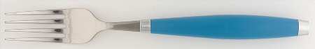 Fiesta Peacock (Intro 2005) Dinner Fork (7 1/2" or Larger) by Homer Laughlin 