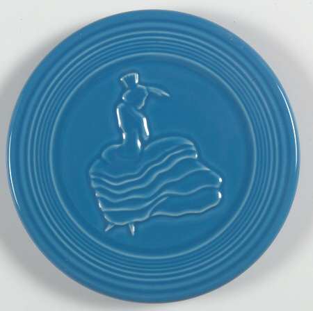 Fiesta Peacock (Intro 2005) Trivet by Homer Laughlin 