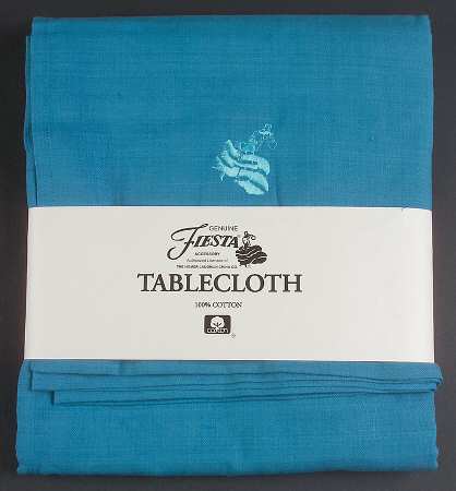 Fiesta Peacock (Intro 2005) 60" x 84" Rectangular Tablecloth