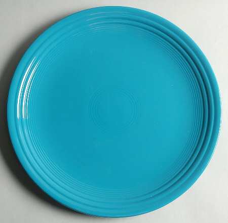 Fiesta Peacock (Intro 2005) 13" Melamine Chop Plate (Round Platter)