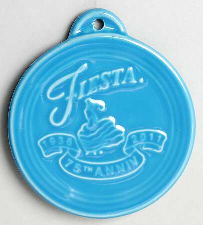 Fiesta Peacock (Intro 2005) 75th Anniversary Ornament