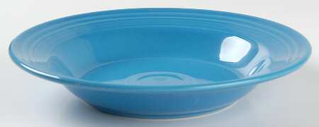 Fiesta Peacock (Intro 2005) Large Rim Soup Bowl