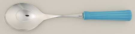 Fiesta Peacock (Intro 2005) Serving Spoon with Stainless Bowl