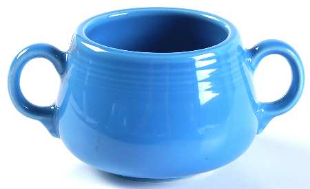 Fiesta Peacock (Intro 2005) Sugar Bowl No Lid