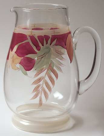 Hibiscus 88 Oz Glassware Pitcher