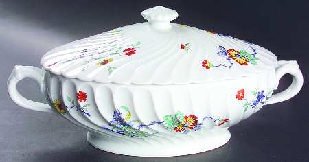 H3142 Oval Covered Vegetable