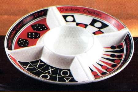 Classic Games 1 Piece Chip & Dip