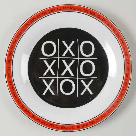 Classic Games Salad/Dessert Plate