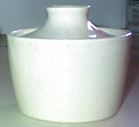 Oatmeal Sugar Bowl & Lid