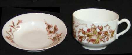 Schleiger 77-9 Flat Cup & Saucer Set