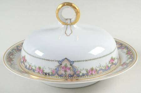 70366 White Lid for Round Butter