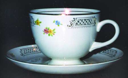 HLC2486 Footed Cup & Saucer Set