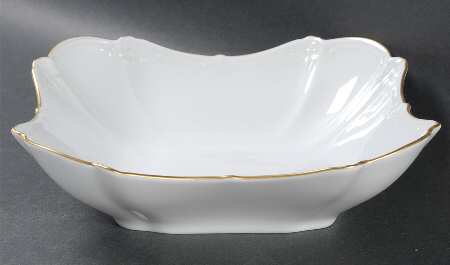 Baroness (Duchess) Gold 7" Square Vegetable Bowl