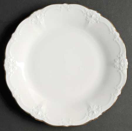 Baroness (Duchess) Gold Salad/Dessert Plate