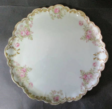 Schleiger 488-2 Handled Cake Plate