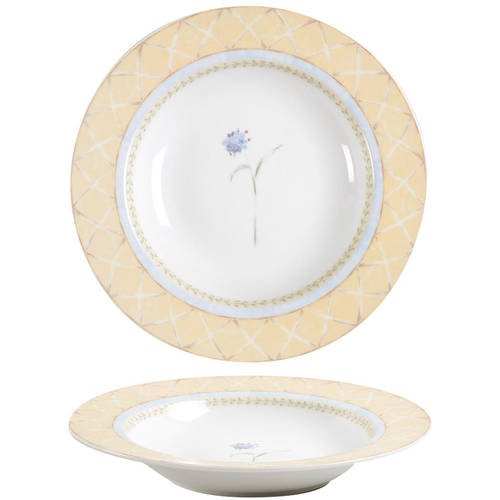 Enchanted Garden Rim Soup Bowl