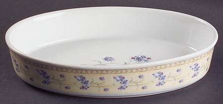 Enchanted Garden 11" Oval Baker