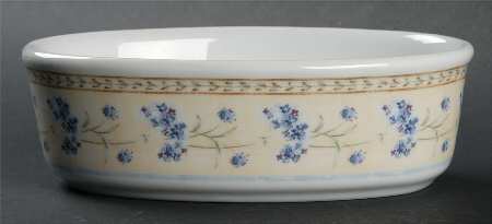 Enchanted Garden 7" Oval Baker