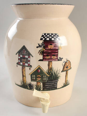 Birdhouse Beverage Dispenser & Lid