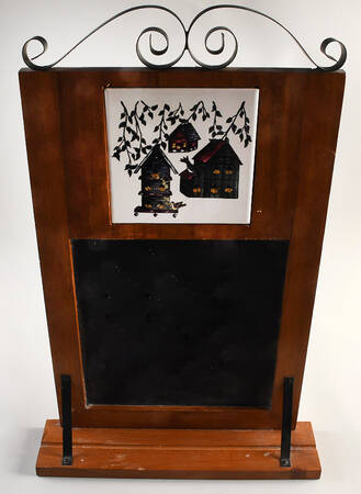 Birdhouse Hanging Chalk Board