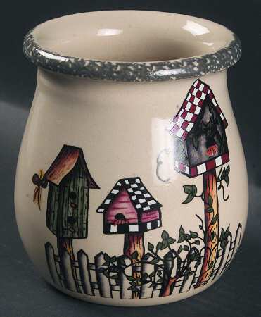 Birdhouse Utensil Holder
