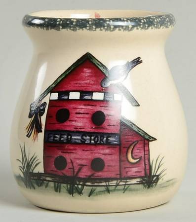 Birdhouse Votive Candleholder
