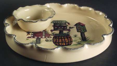 Birdhouse (2 Piece) Chip & Dip Set