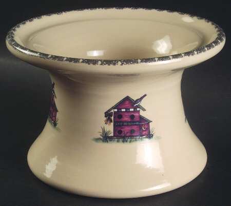 Birdhouse Punch Bowl Stand