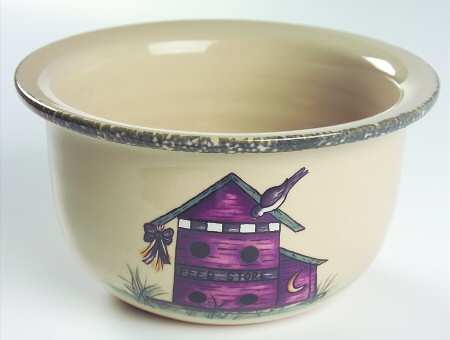 Birdhouse Soup/Cereal Bowl