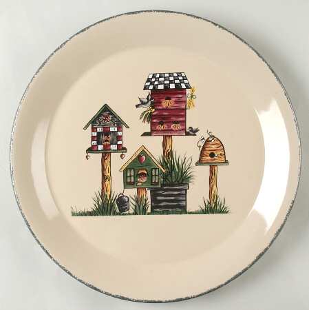 Birdhouse 13" Chop Plate (Round Platter)