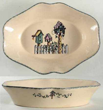 Birdhouse 12'' Oval Baker