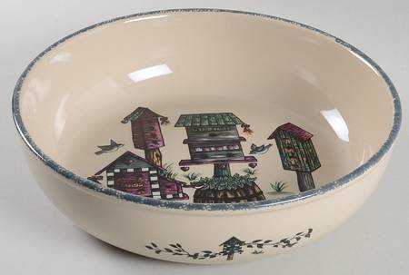 Birdhouse 11" Individual Pasta Bowl