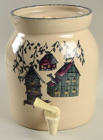 Birdhouse Beverage Dispenser & Lid