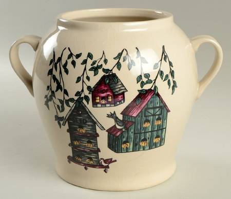Birdhouse Medium Canister No Lid