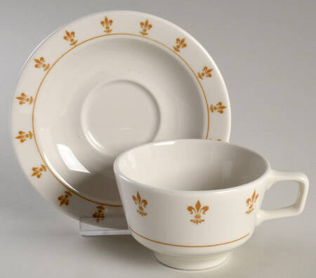 HLC2498 Flat Cup & Saucer Set