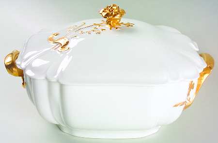 Schleiger 10-1 Rectangular Tureen & Lid