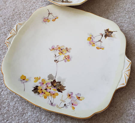 Beauvais Handled Cake Plate