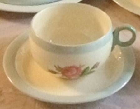 HLC3559 Flat Cup & Saucer Set