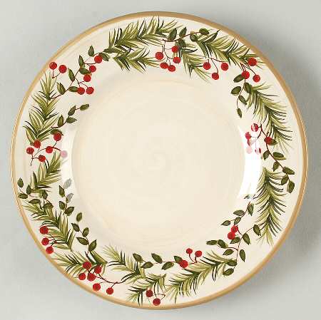 Pine & Berries Salad Plate