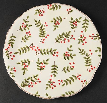 Pine & Berries Salad Plate