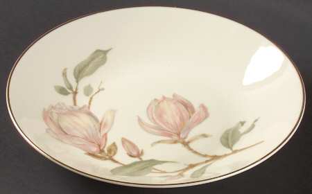 Magnolia (7948, Cream, Coupe) Coupe Soup Bowl by Hutschenreuther