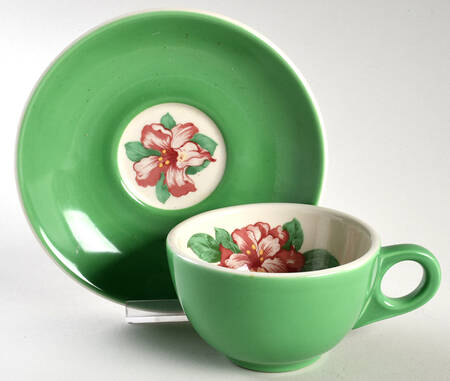 Greenbrier, The Flat Cup & Saucer Set