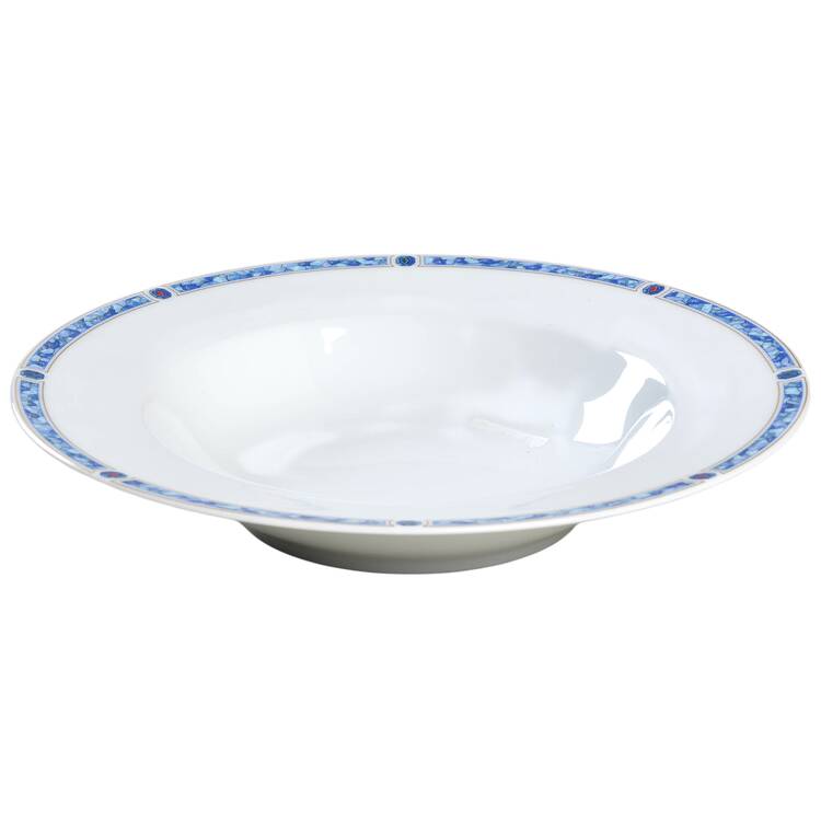 Palladin Blue (No Verge) Rim Soup Bowl