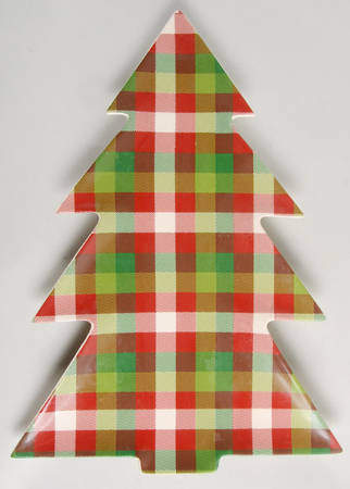 Winter Scenic 16" Tree Shaped Platter